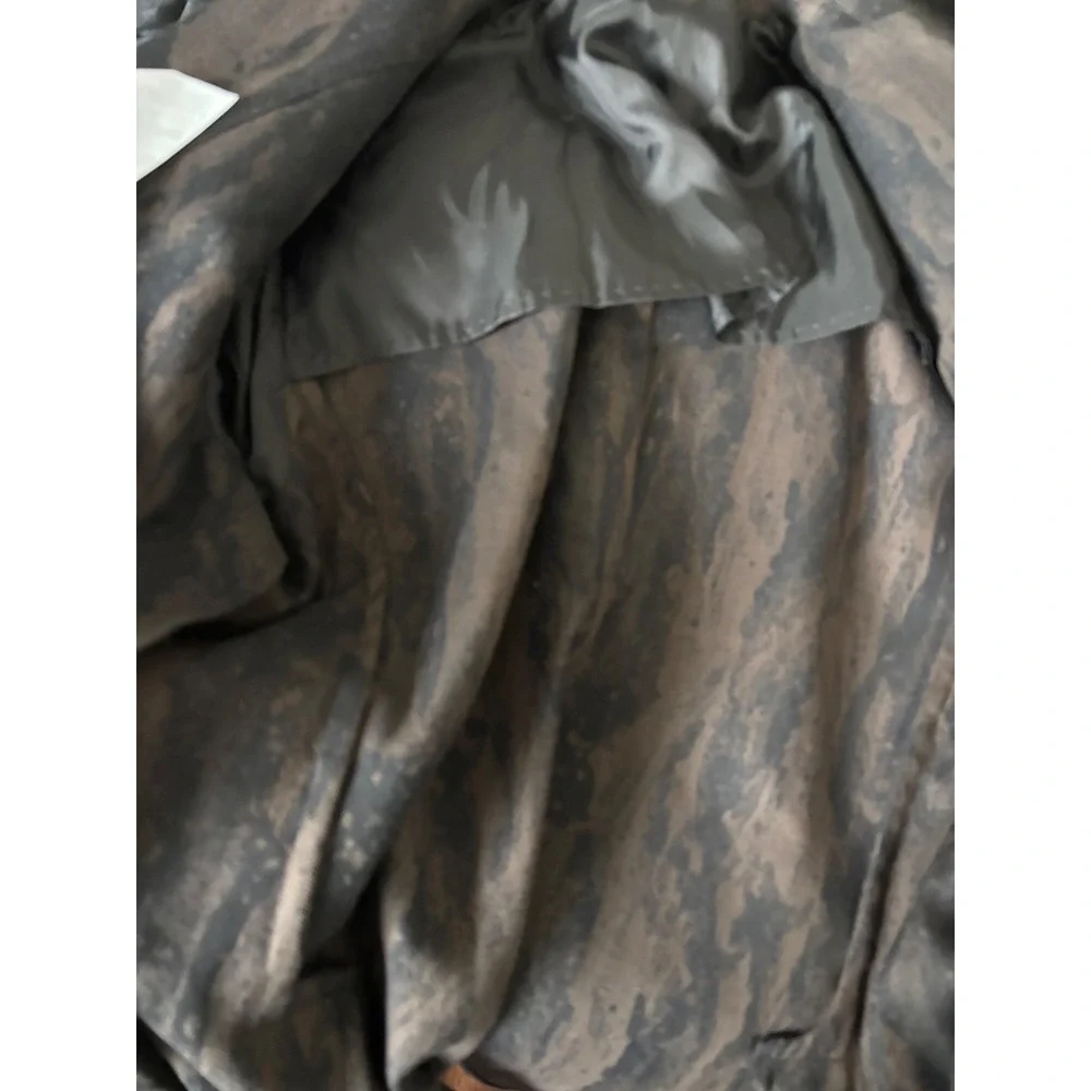 J.Lindeberg Wilston Slim Fit Blazer Italian Leggiuno Space Wool Camo Jacket 52R